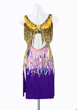 Lilac Dream Latin Dress PR-L215197
