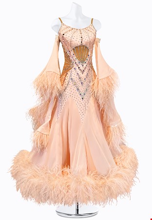 Blushing Serenade Ballroom Gown PR-B220023