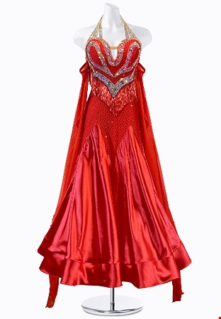 Crystal Cupid Ballroom Gown PR-B220047