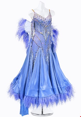 Fringe Prism Ballroom Gown PR-B220020