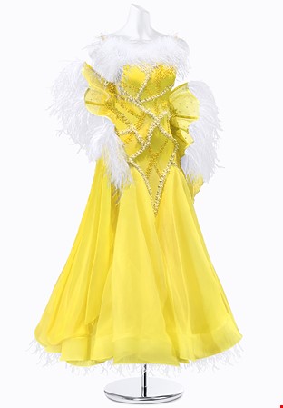 Glowing Pearl Ballroom Gown PR-B220040