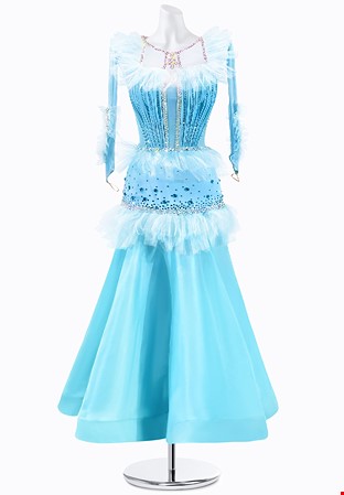 Icy Crystal Ballroom Gown PR-B220029