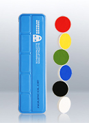 Aquacolor 6 Colors Wet Makeup Palette 1107