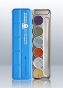 Aquacolor Metallic 6 Shades Palette 1117