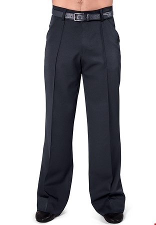 Maly Mens Trousers With Tuck Decoration MF182402-Black
