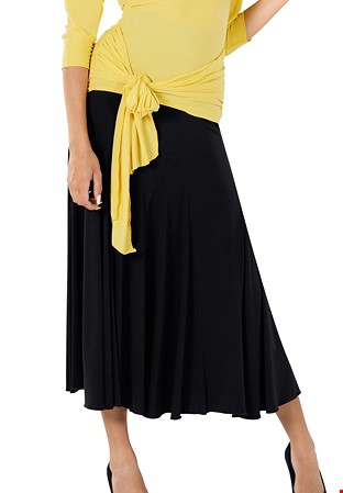 Maly Pia Godet Skirt MF221501-Black