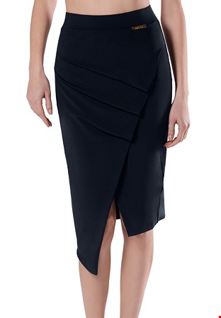 Maly Latin Skirt with Pleats MF171501-Black