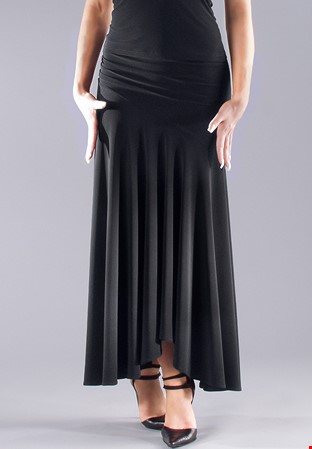 Zdenka Arko Ballroom Skirt S509-Black