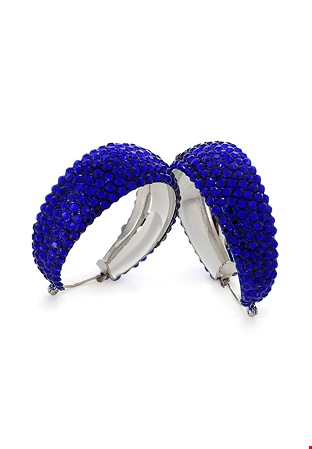 Hermosa Crystal Earrings HE/L PE Cobalt-Cobalt