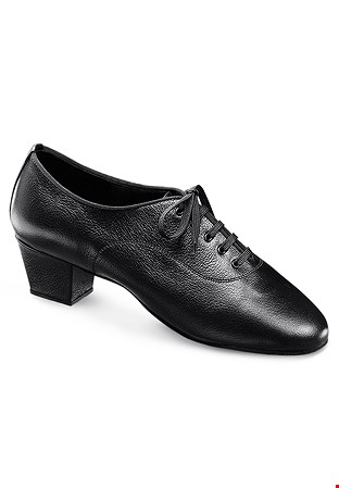 Dance Naturals Arsenale Mens Latin Dance Shoes Art. 10-Black Leather