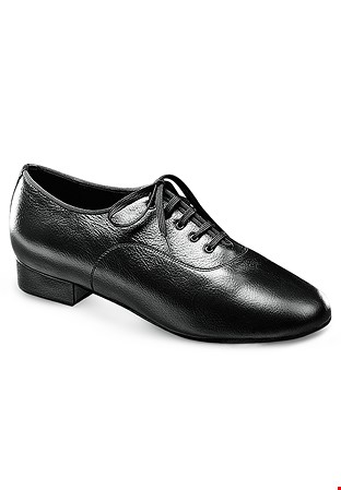 Dance Naturals Galeone Mens Ballroom Shoes Art. 11-Black Leather