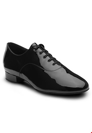 Dance Naturals Galeone Mens Ballroom Shoes Art. 11-Black Patent