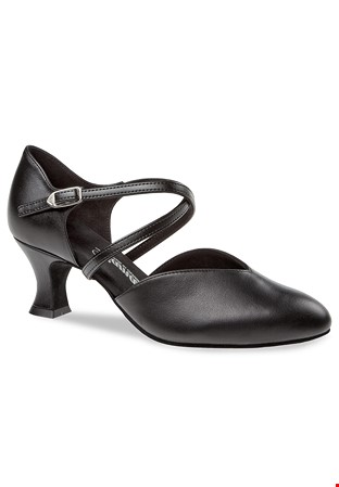 Diamant Womens Social Shoes 113-009-034-Black Leather