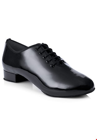 Freed of London Tomas One Smooth Dance Shoes-Black Patent