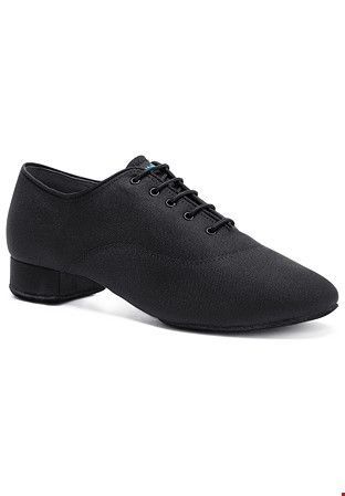 International Dance Shoes IDS Contra -Black Lycra