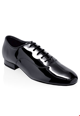Ray Rose Lukasz Mens Ballroom Shoes 375-Black Patent