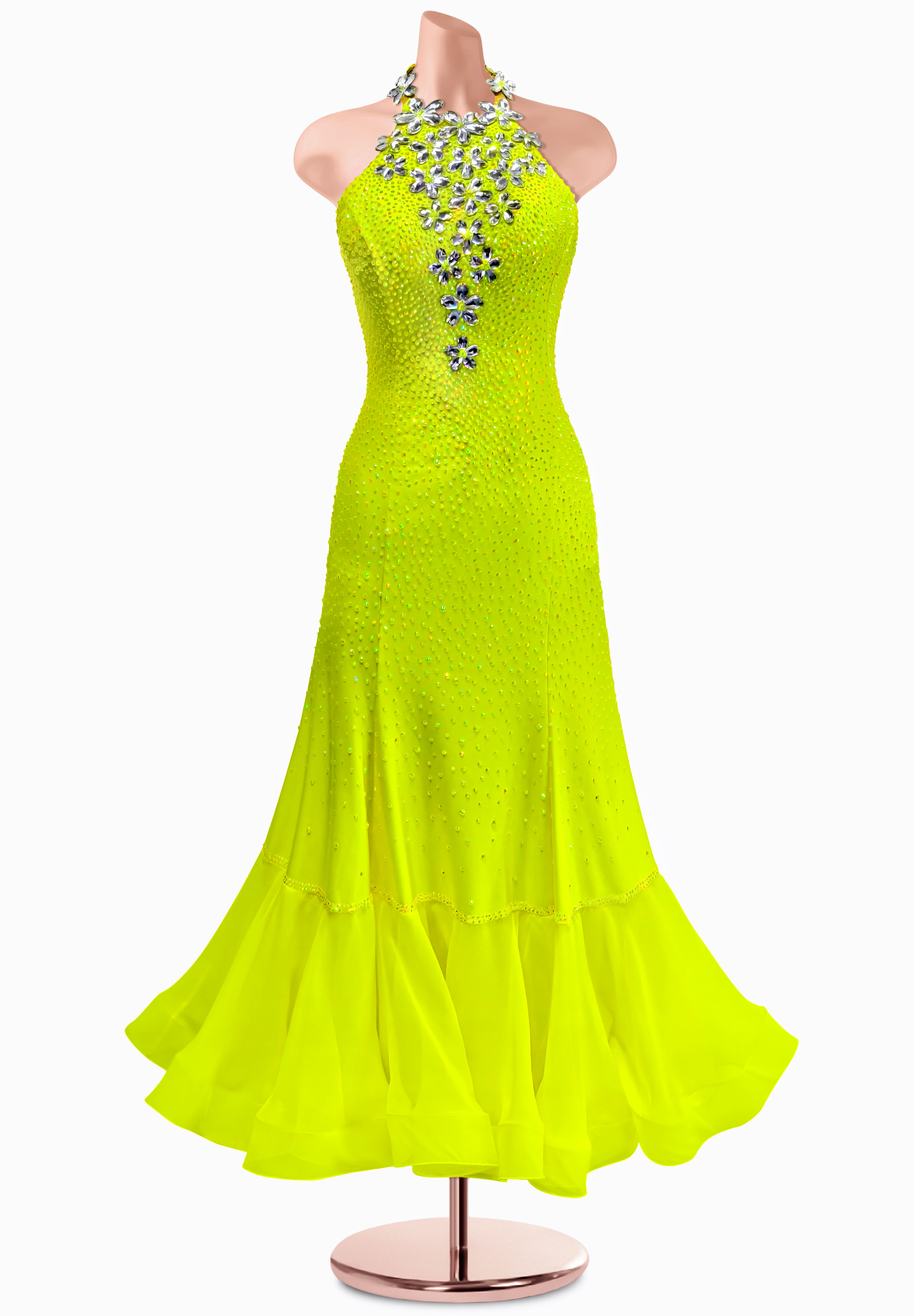 Vivid Canopy Ballroom Gown AM-B3476