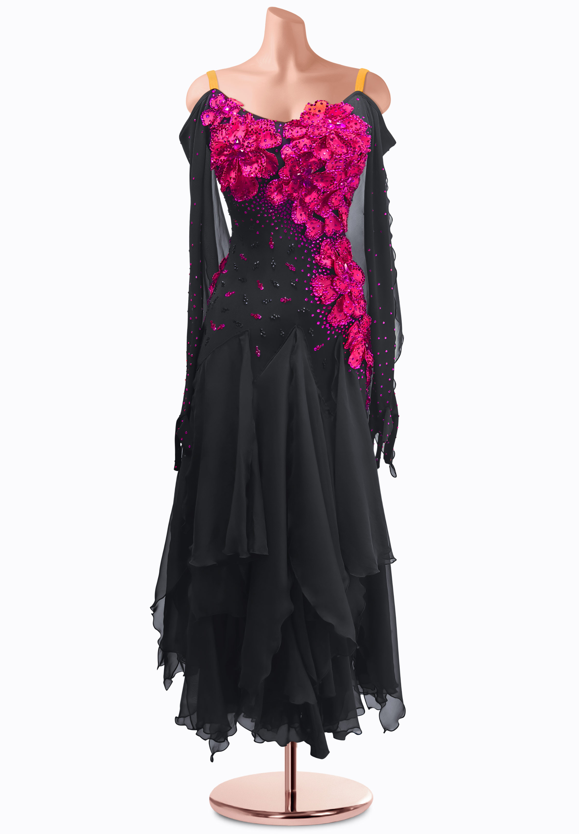 Flowing Blooms Smooth Dress AM-S3485