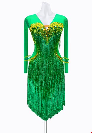 Jungle Motion Latin Dress AM-L3761