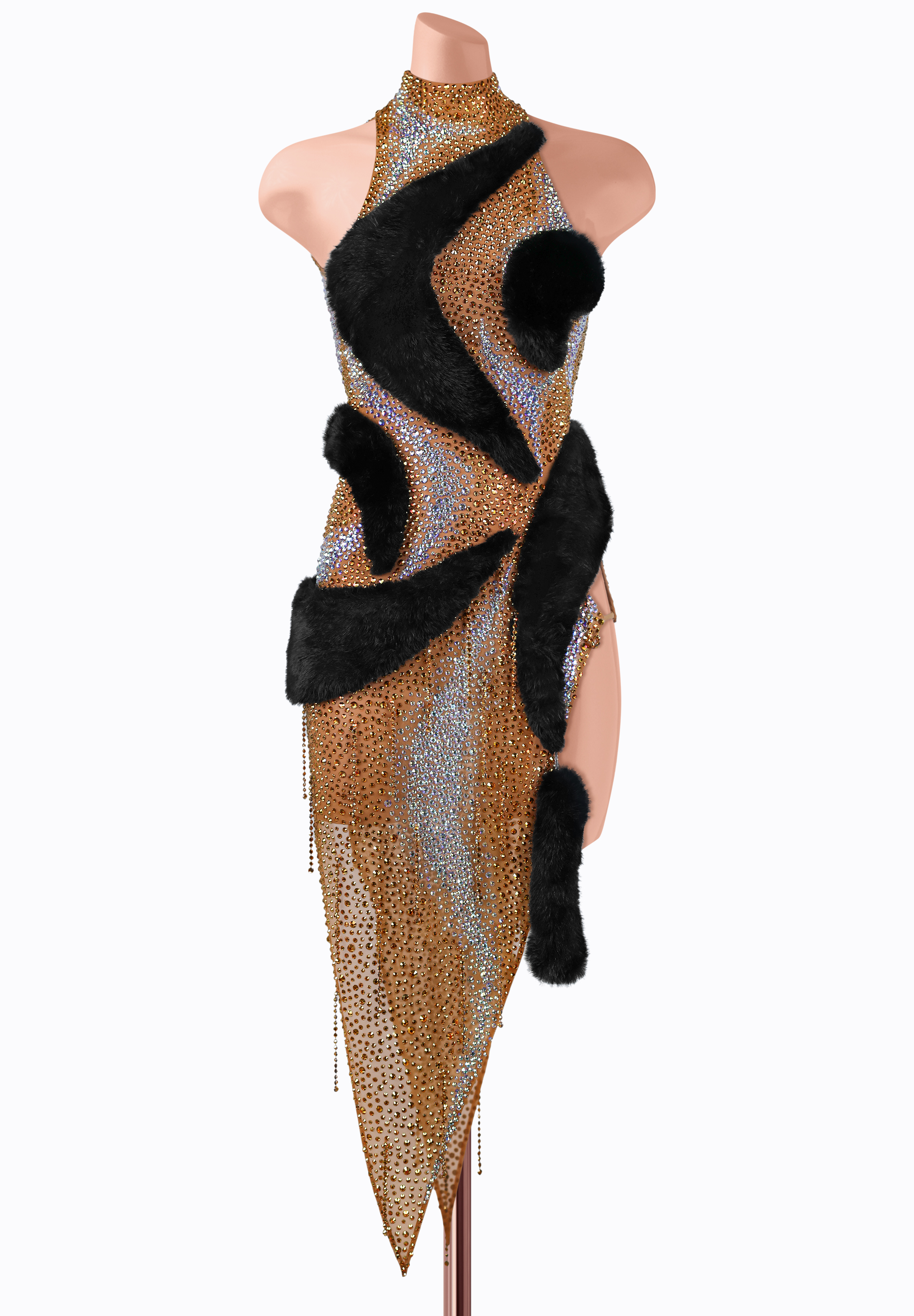 Amber Luxe Latin Dress TD-CL0035
