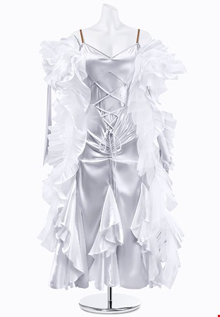 Angelic Frill Ballroom Gown AM-B449