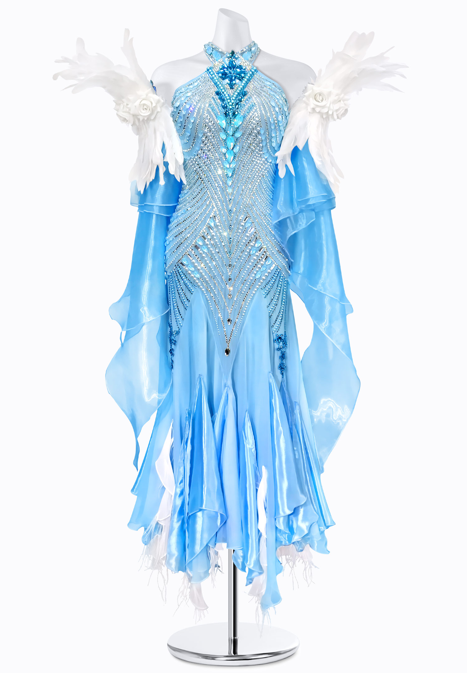 Icy Serenade Smooth Gown BS-S250036