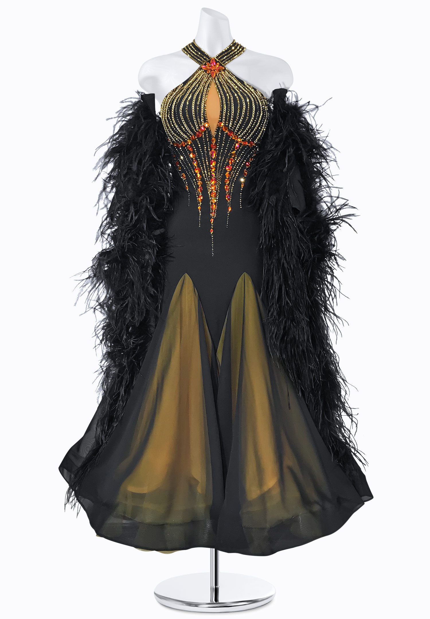 Midnight Gild Ballroom Gown BS-B250071