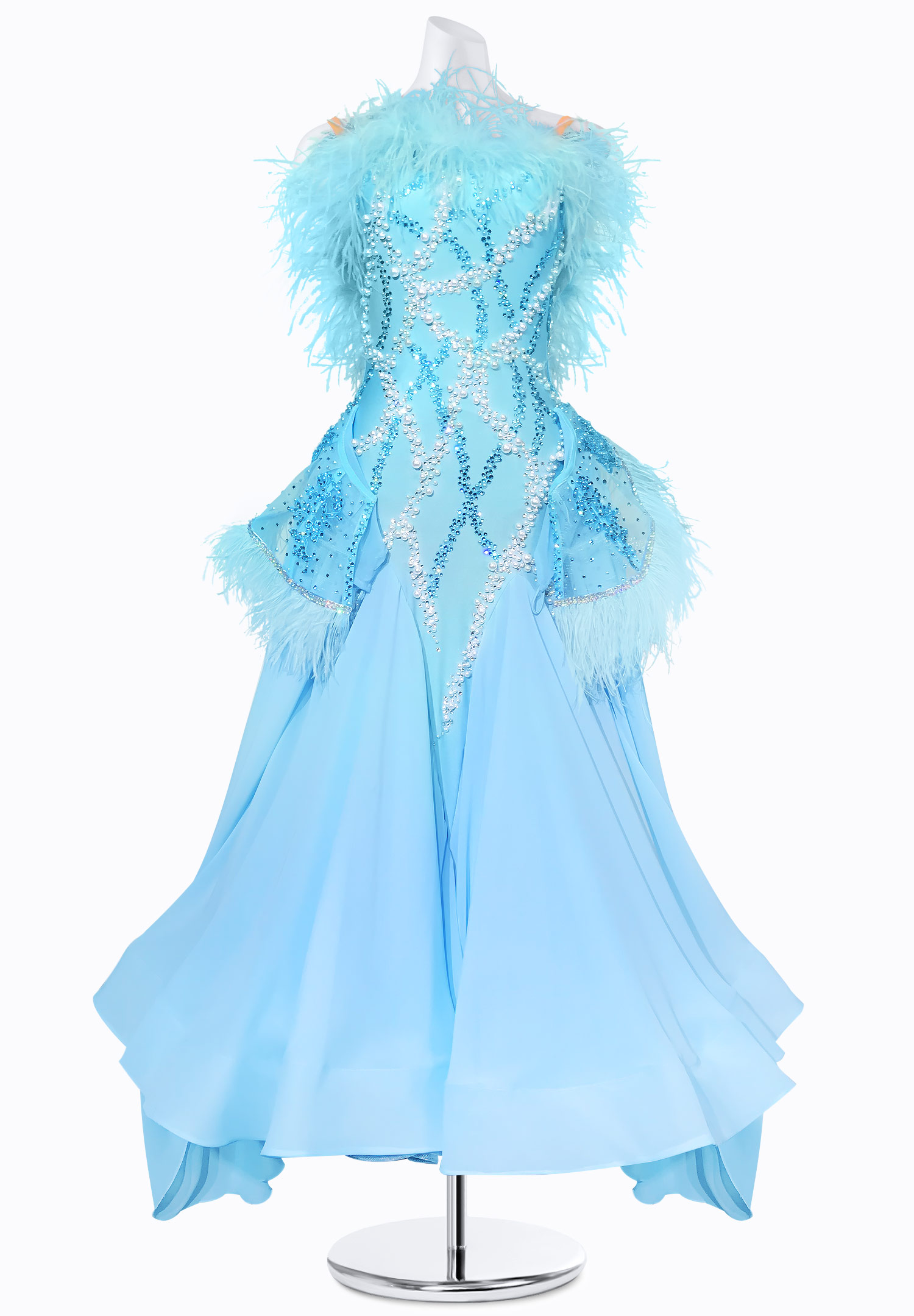 Soft Sky Ballroom Gown BS-B250097