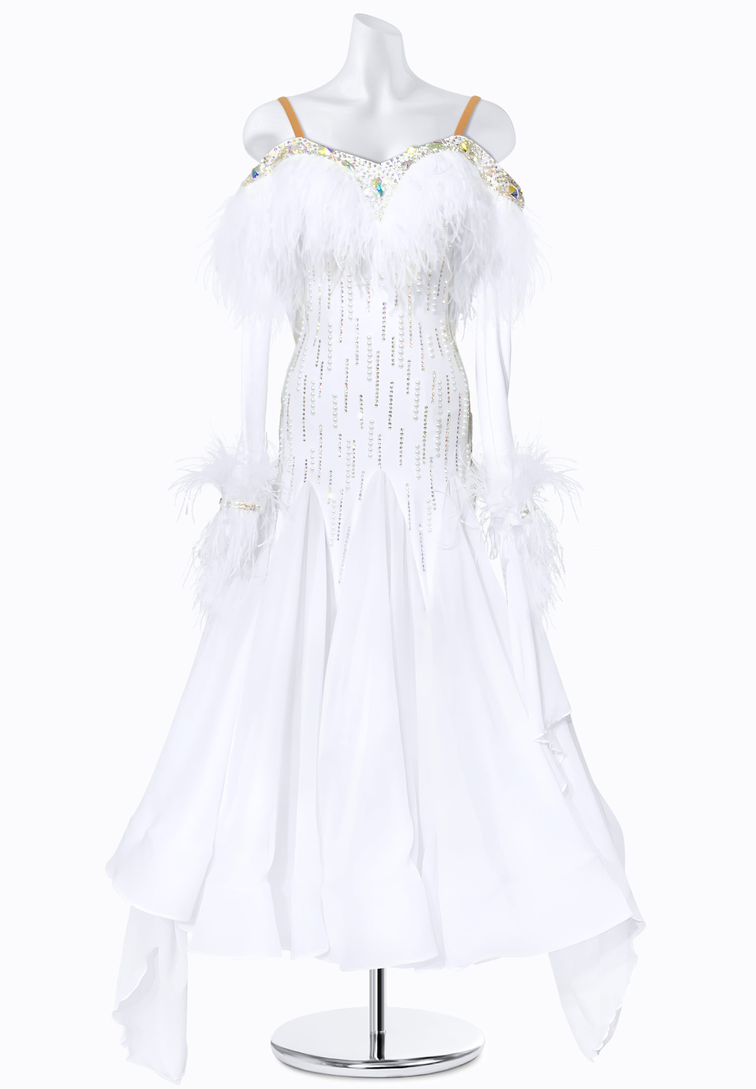 Frosted Allure Ballroom Gown BS-B250108