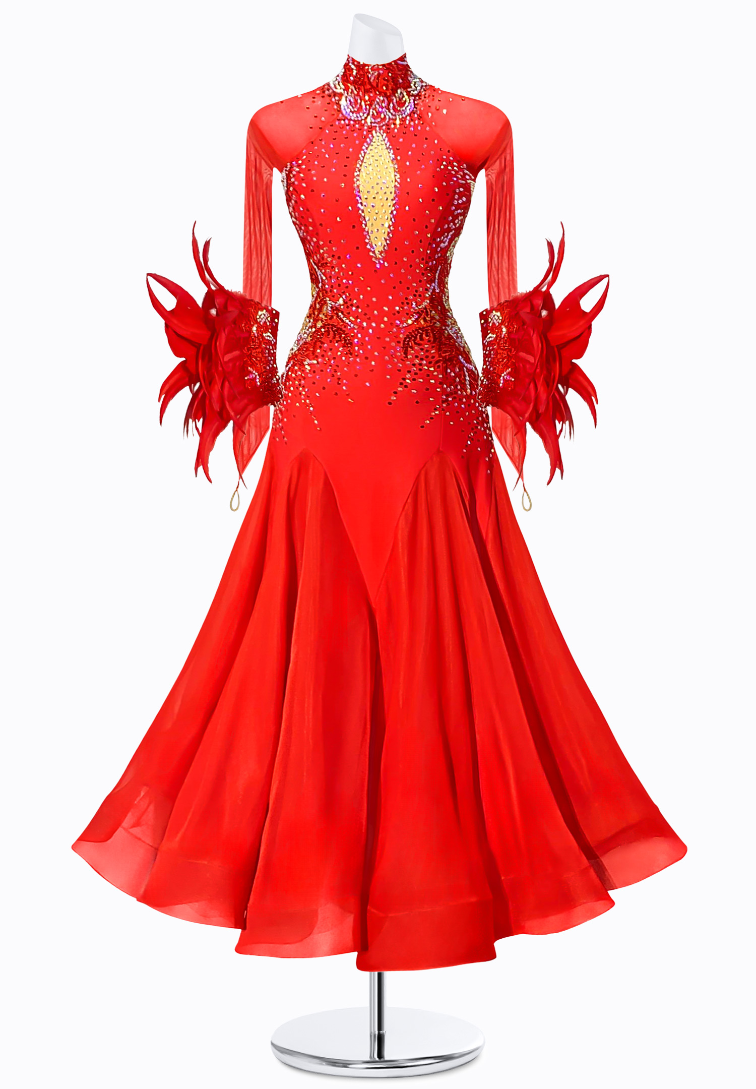 Blazing Motion Ballroom Gown JT-B5016
