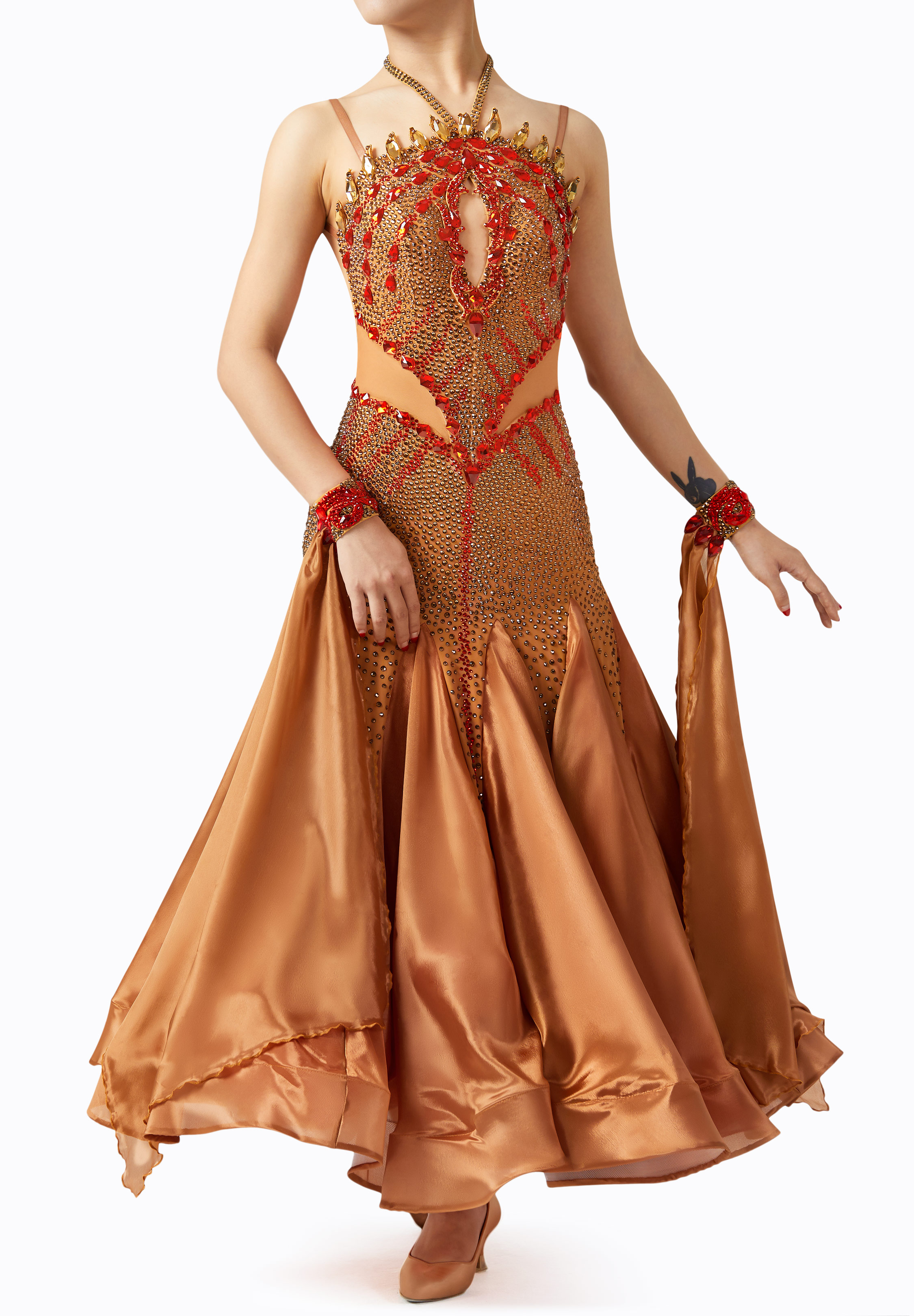 Blazing Sands Ballroom Dress MF-B0257