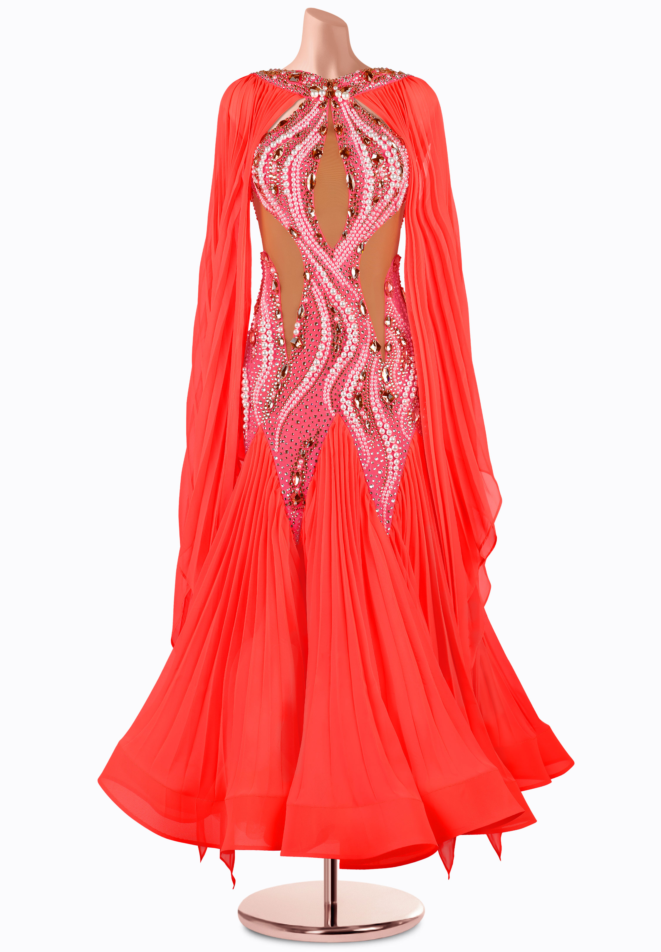 Blushing Spark Ballroom Gown TD-CM016