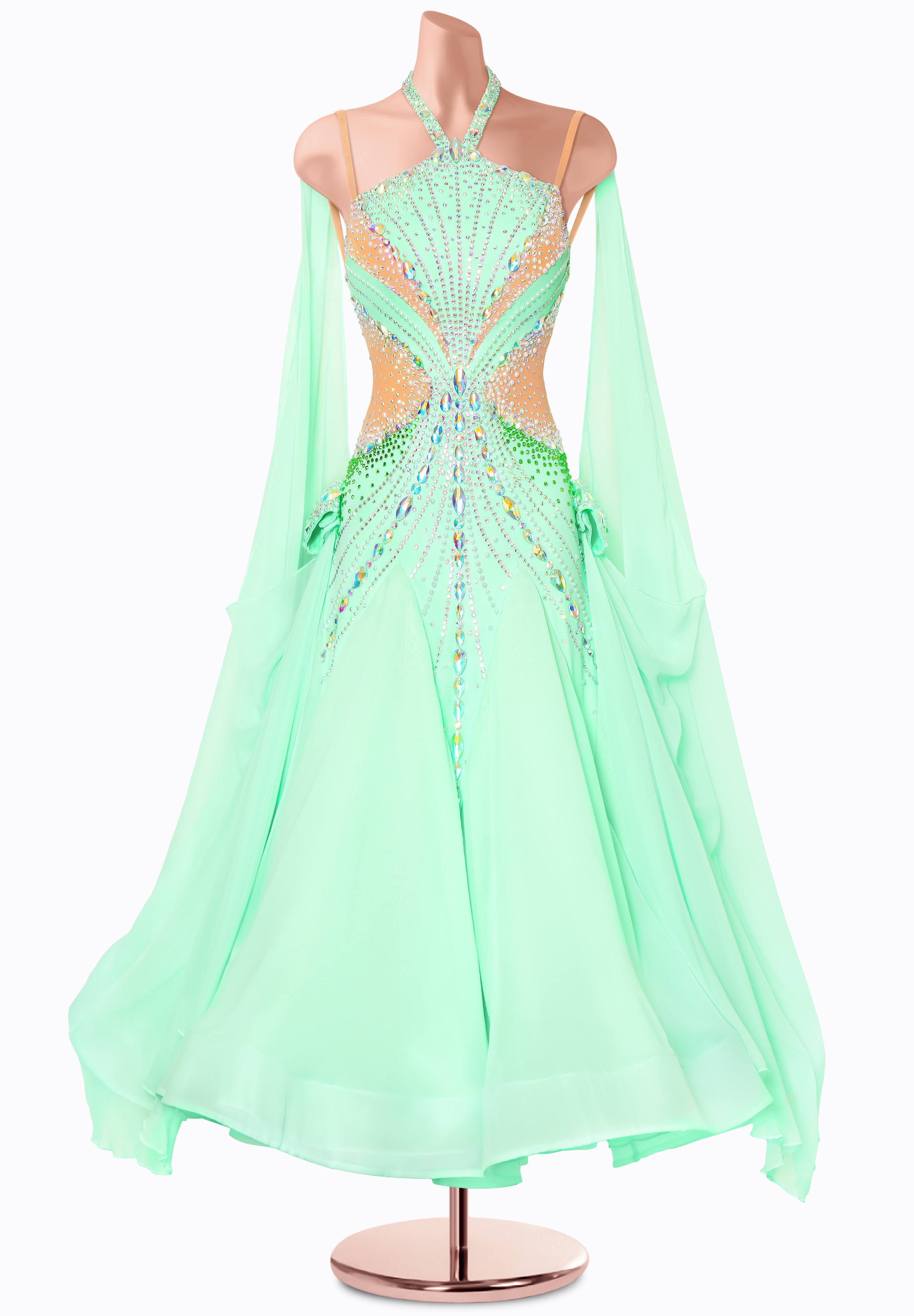 Celestial Mist Ballroom Gown MF-B0456