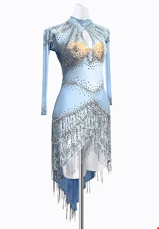 Celestial Sky Latin Dress PR-L205019