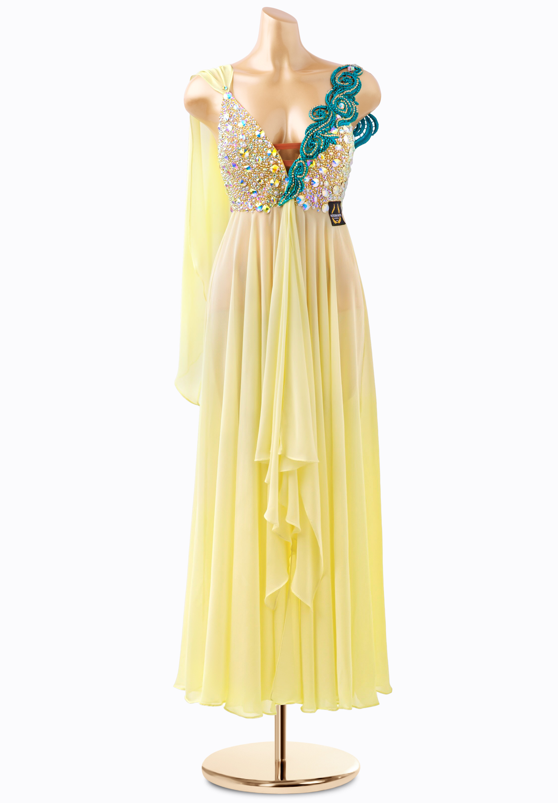 Chantilly Crystal Smooth Gown VB-S24007