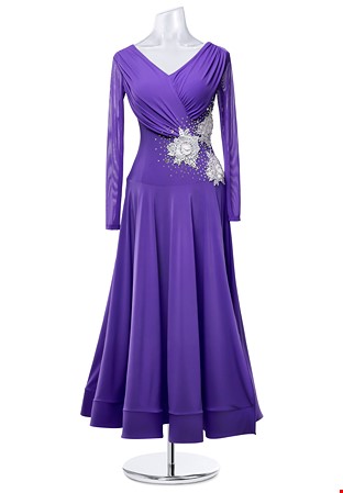 Conventional Ballroom Evening Gown MQB257