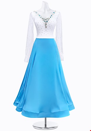 Crystal Bluebell Ballroom Gown JT-B4694
