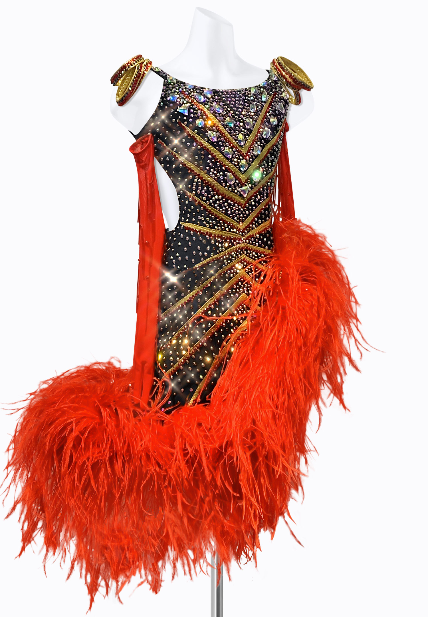 Crystal Fusion Latin Dress PR-L215130