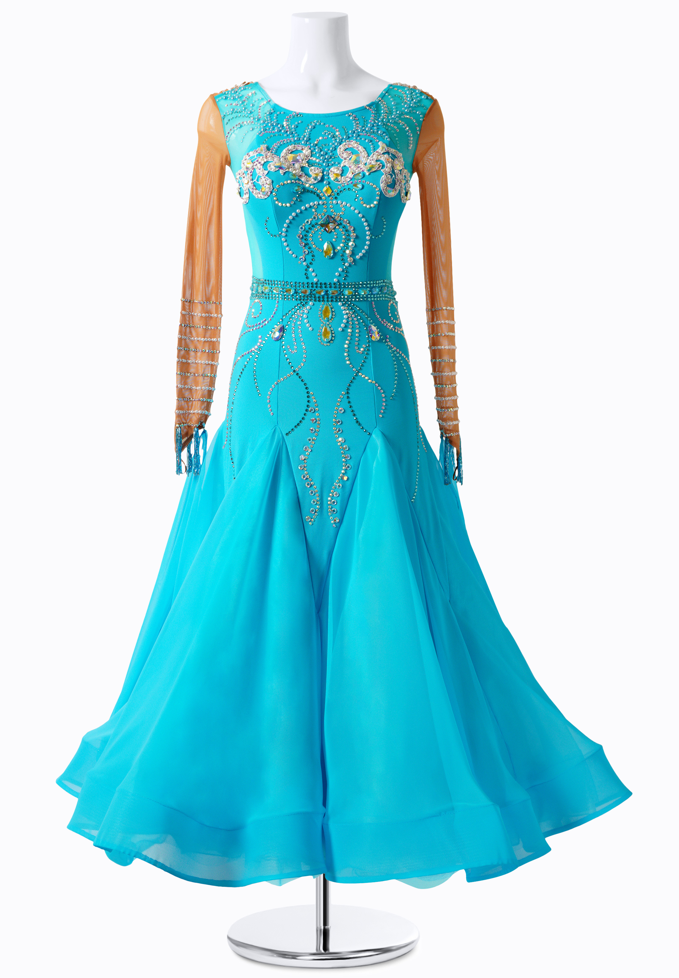 Crystal Totem Standard Ballroom Dress MF-B0094