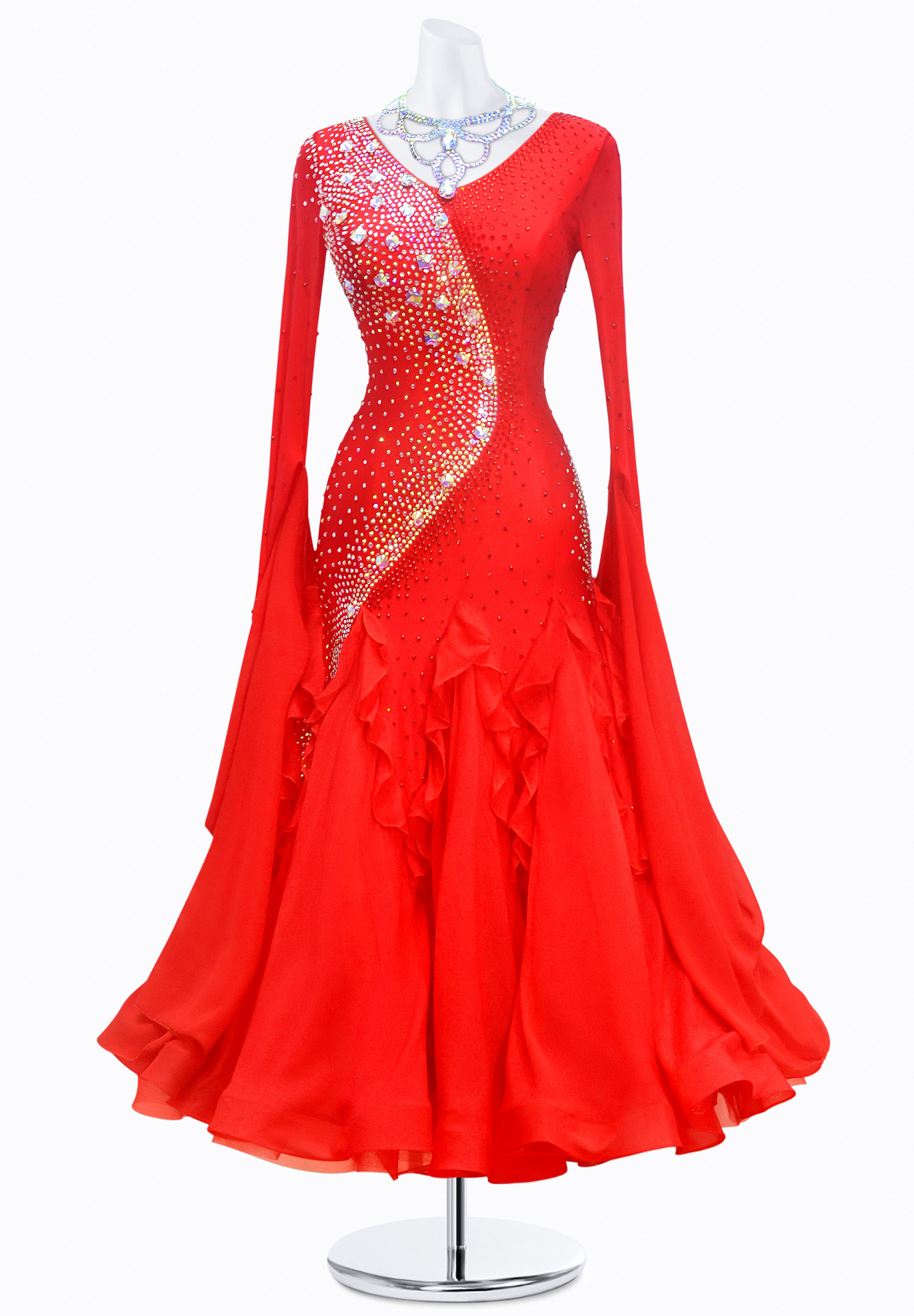 Cupid Frill Ballroom Gown JT-B3841