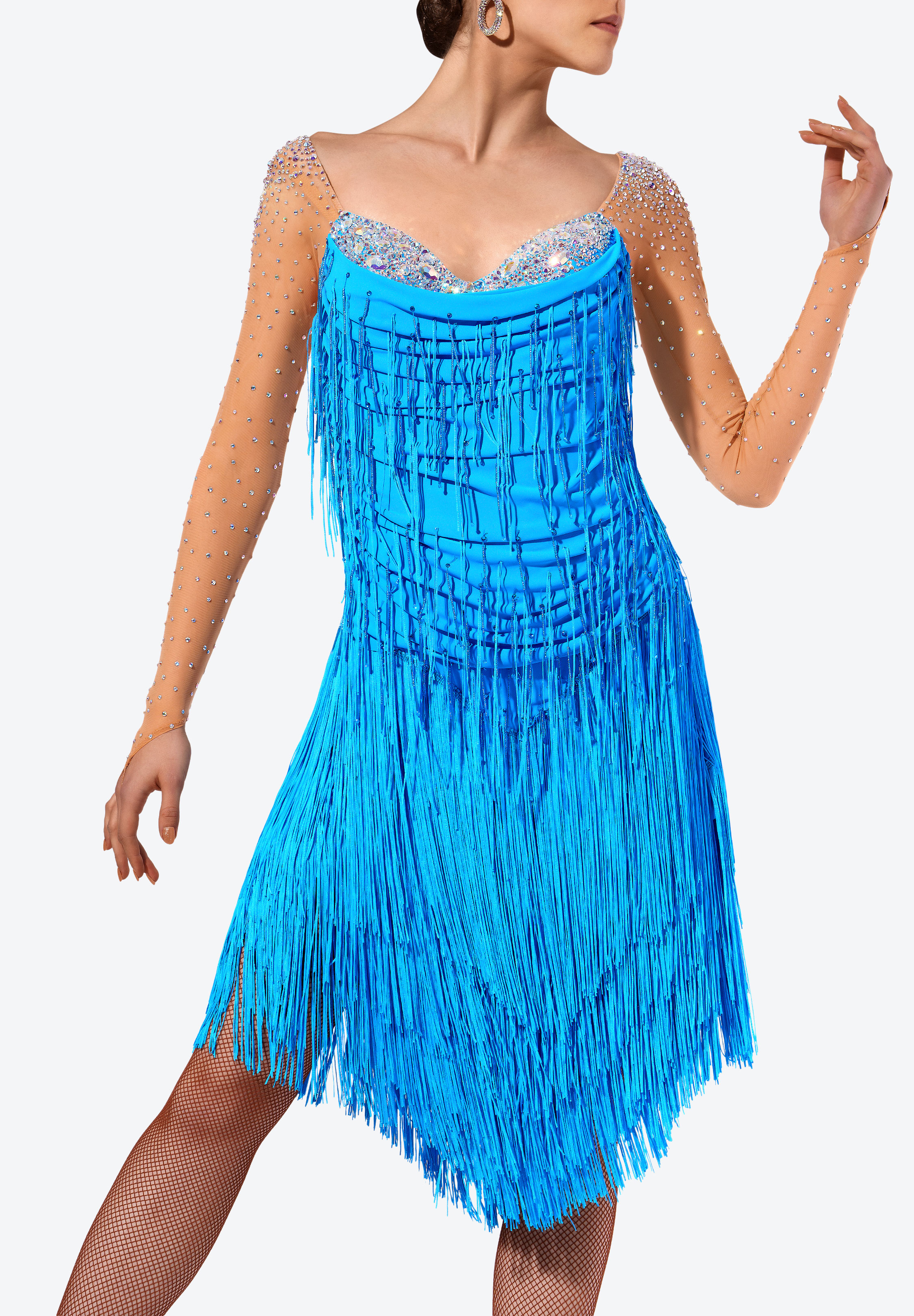 Crystal Rain Latin Dress DSI-L24004