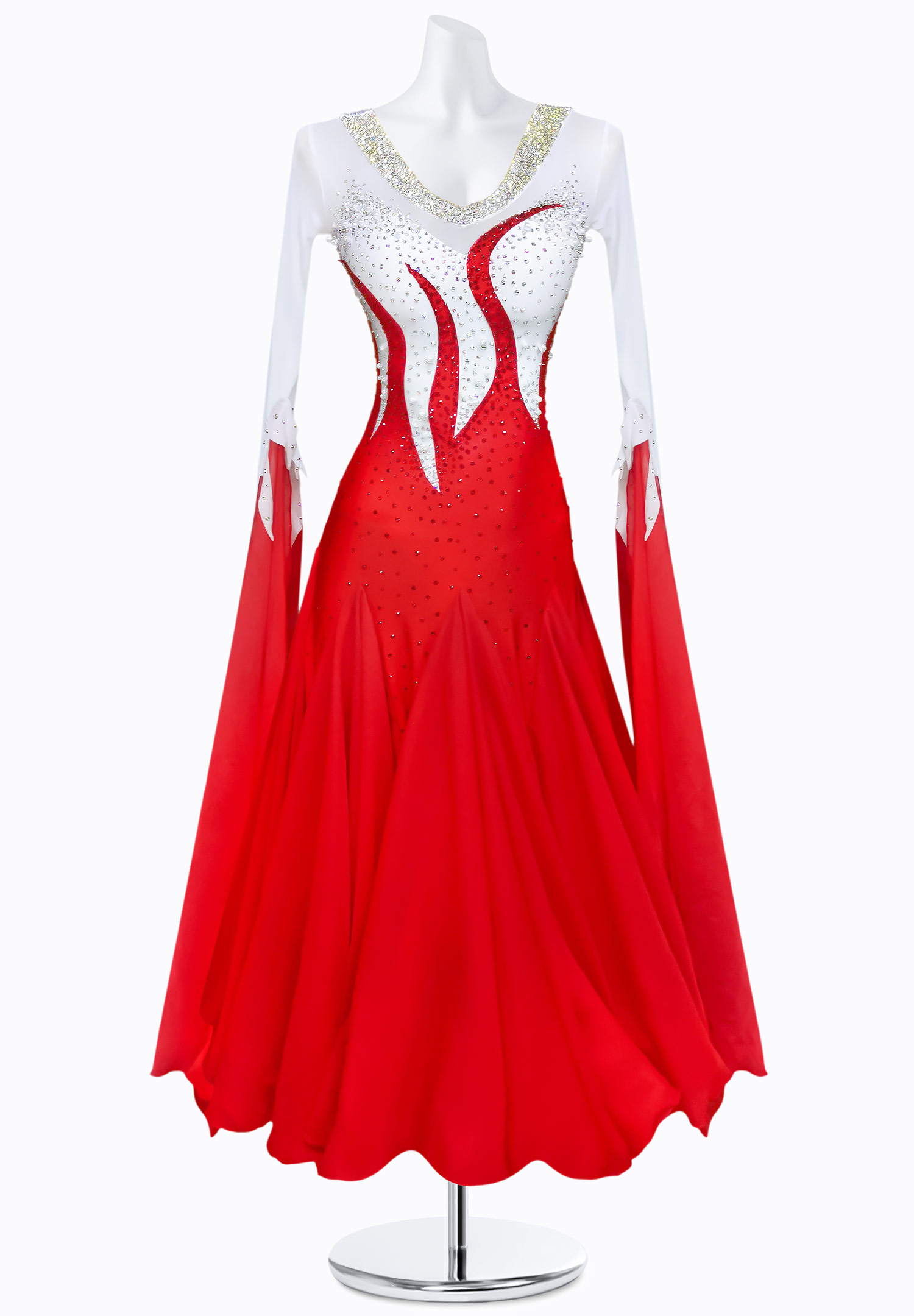 Dancing Flame Ballroom Gown AM-B3110
