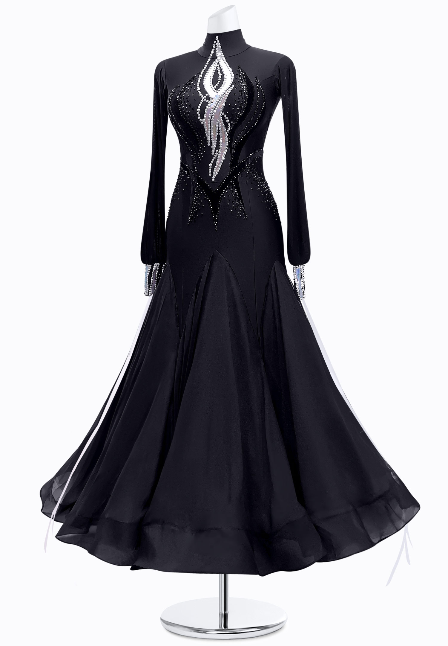 Dark Flame Ballroom Gown JT-B4118