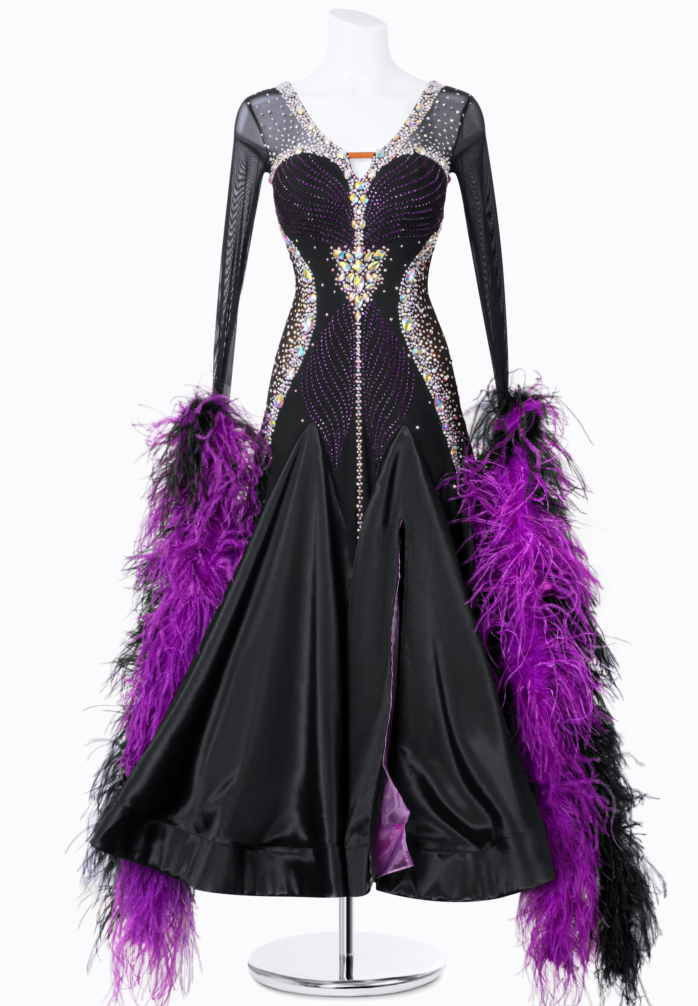 Dark Widow Ballroom Gown MF-B0350
