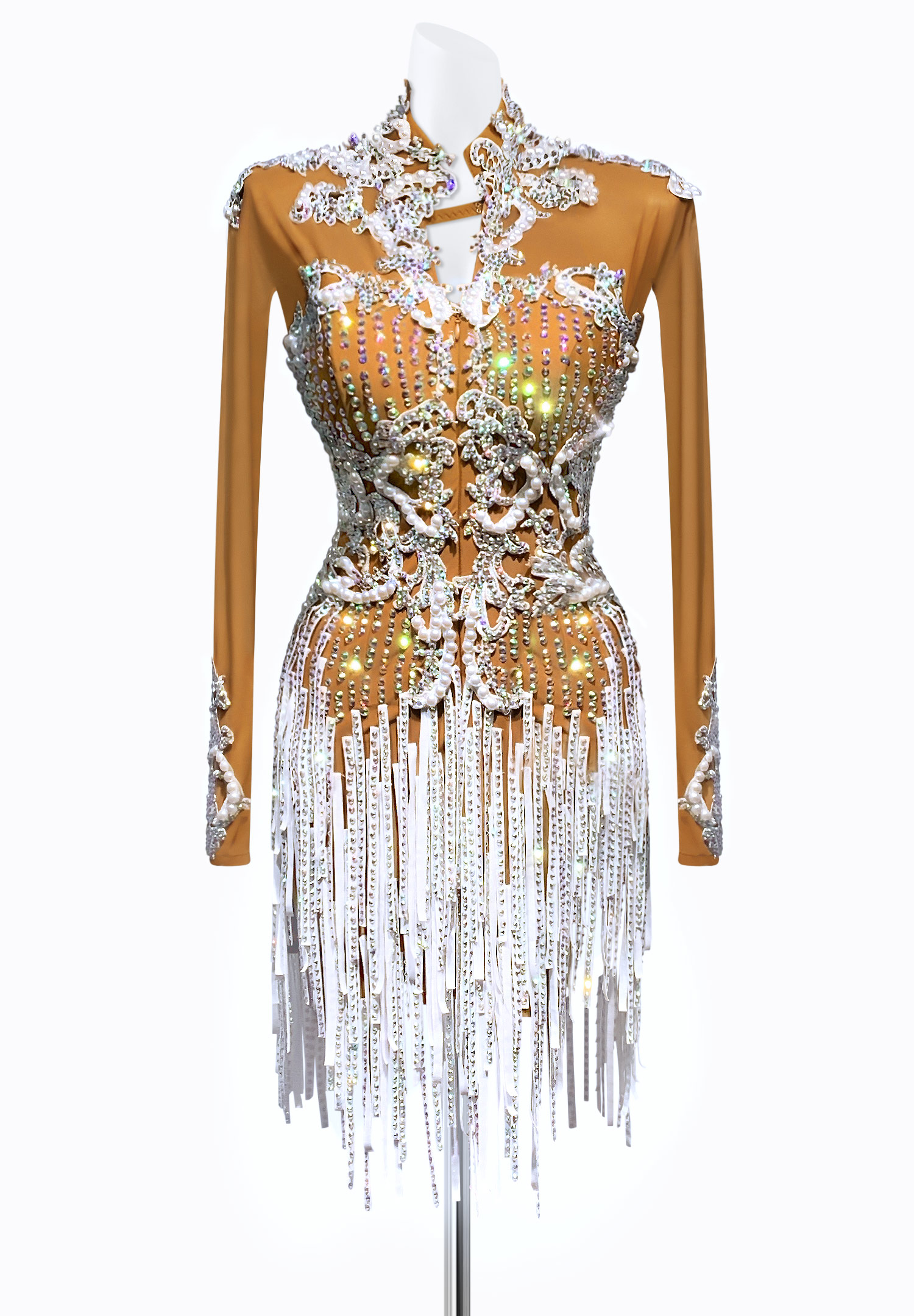 Desert Applique Latin Dress PR-L215064