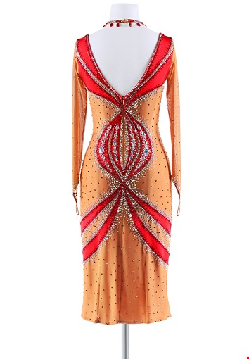 950334 Latin Dance Dress