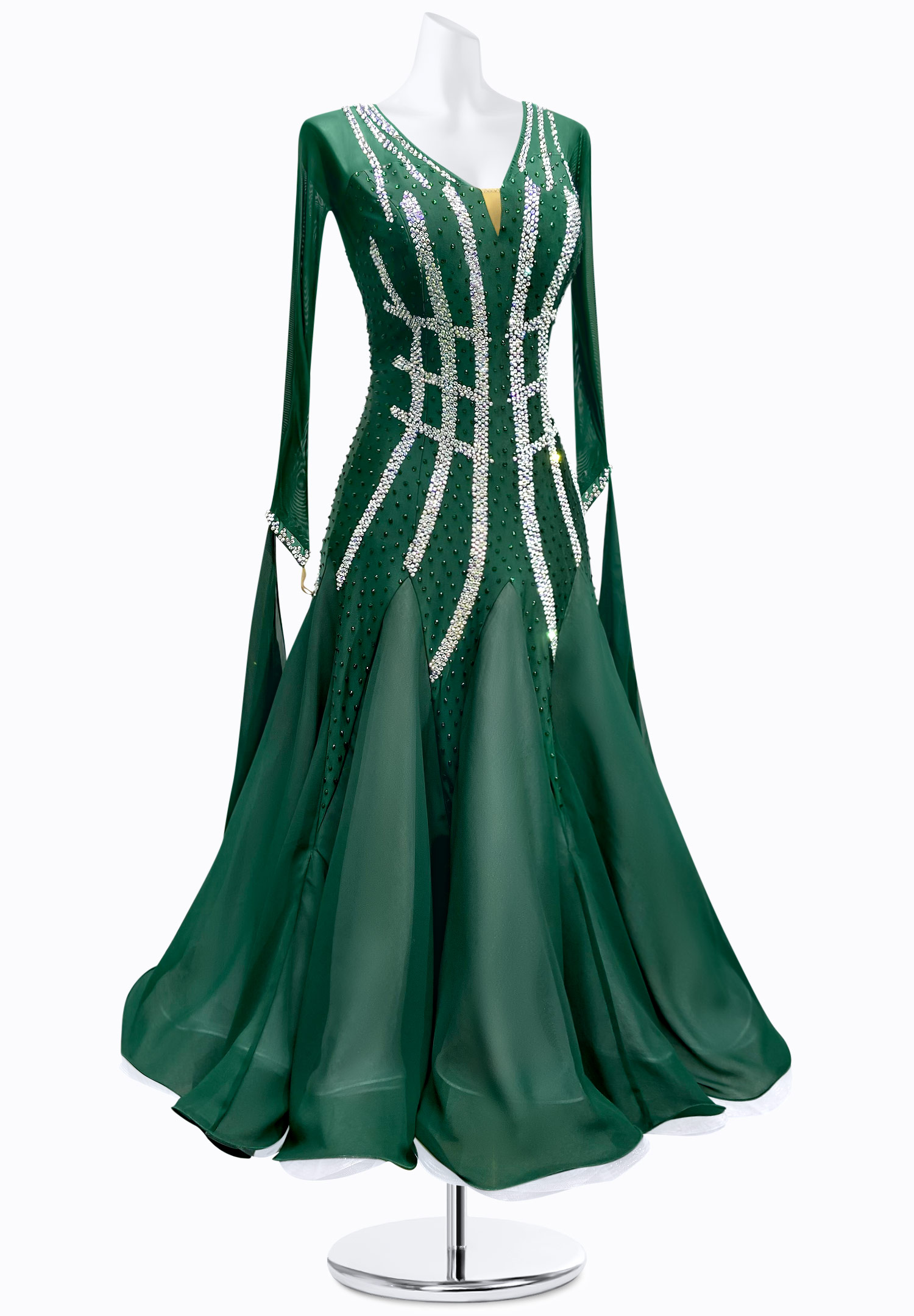 Divine Emerald Ballroom Gown JT-B4673