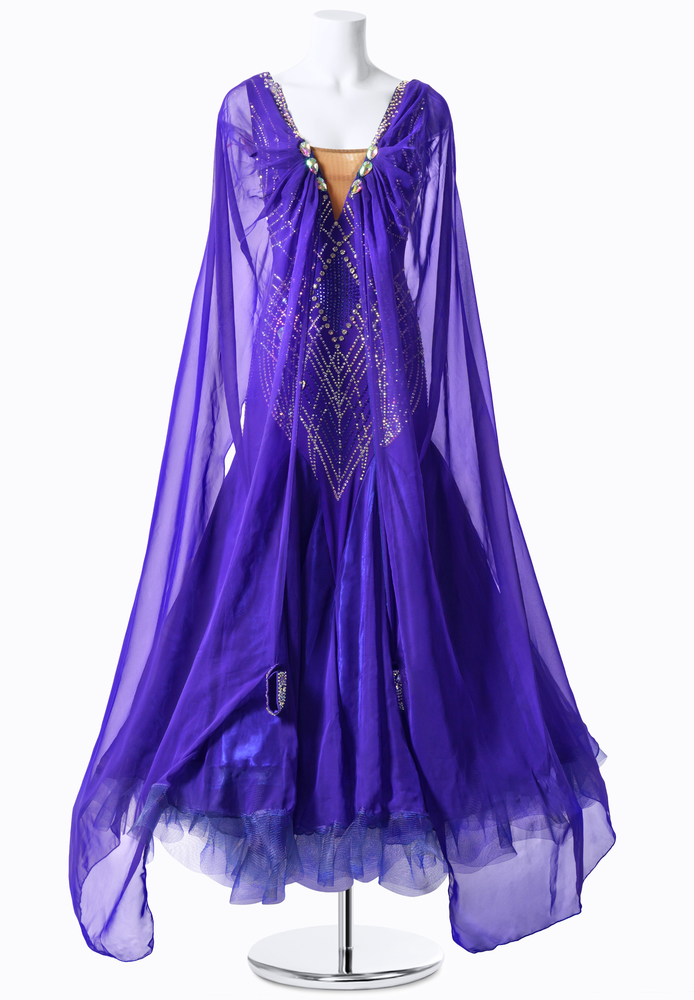 Dreamy Float Sparkling Ballroom Dress MF-B0064