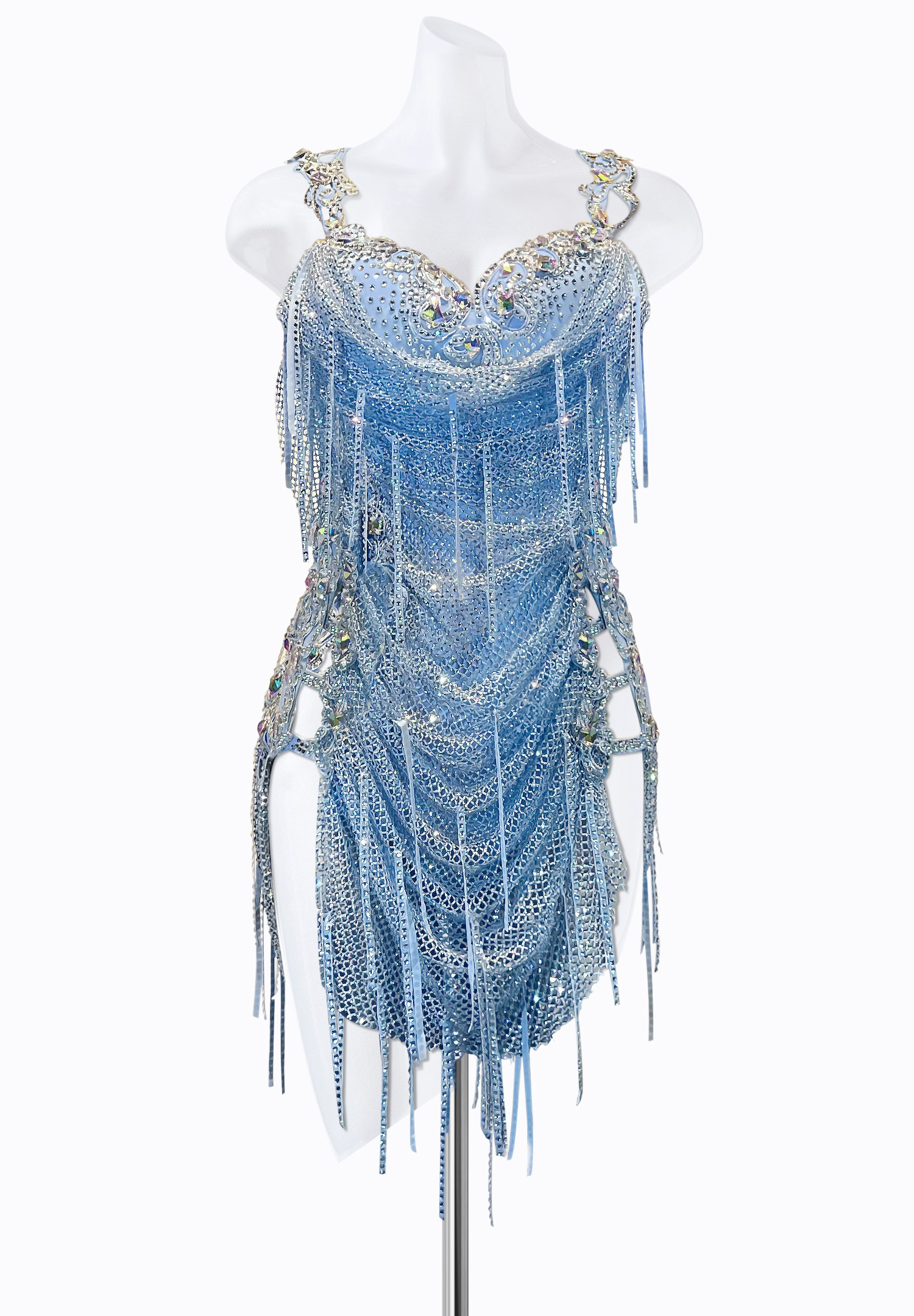 Dreamy Mesh Latin Dress PR-L225027