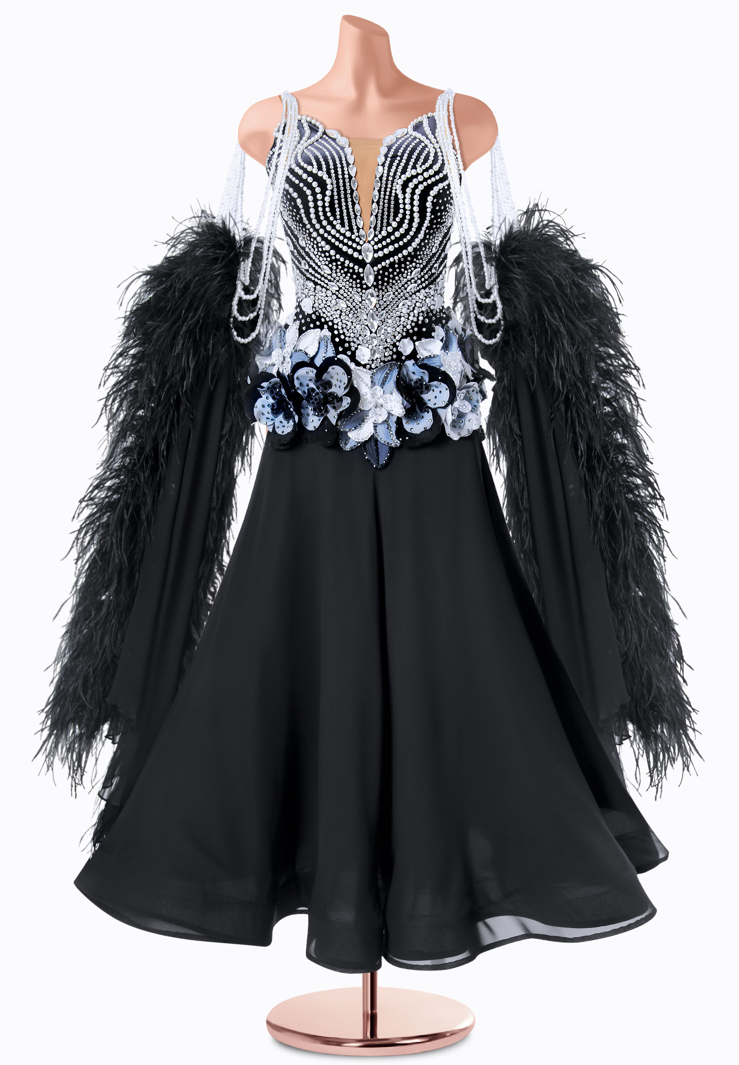 Dusk Pearl Ballroom Gown TID-BM1240